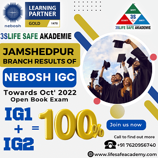 NEBOSH IGC Oct 2022 Results of Jamshedpur