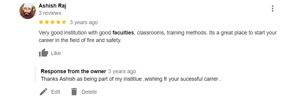Our Students Google Reviews (5)