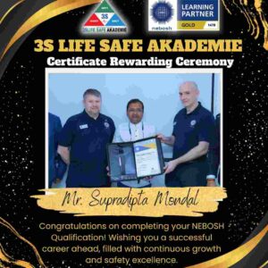 NEBOSH IGC Certificate Rewarding Ceremony Supradipta Mondal