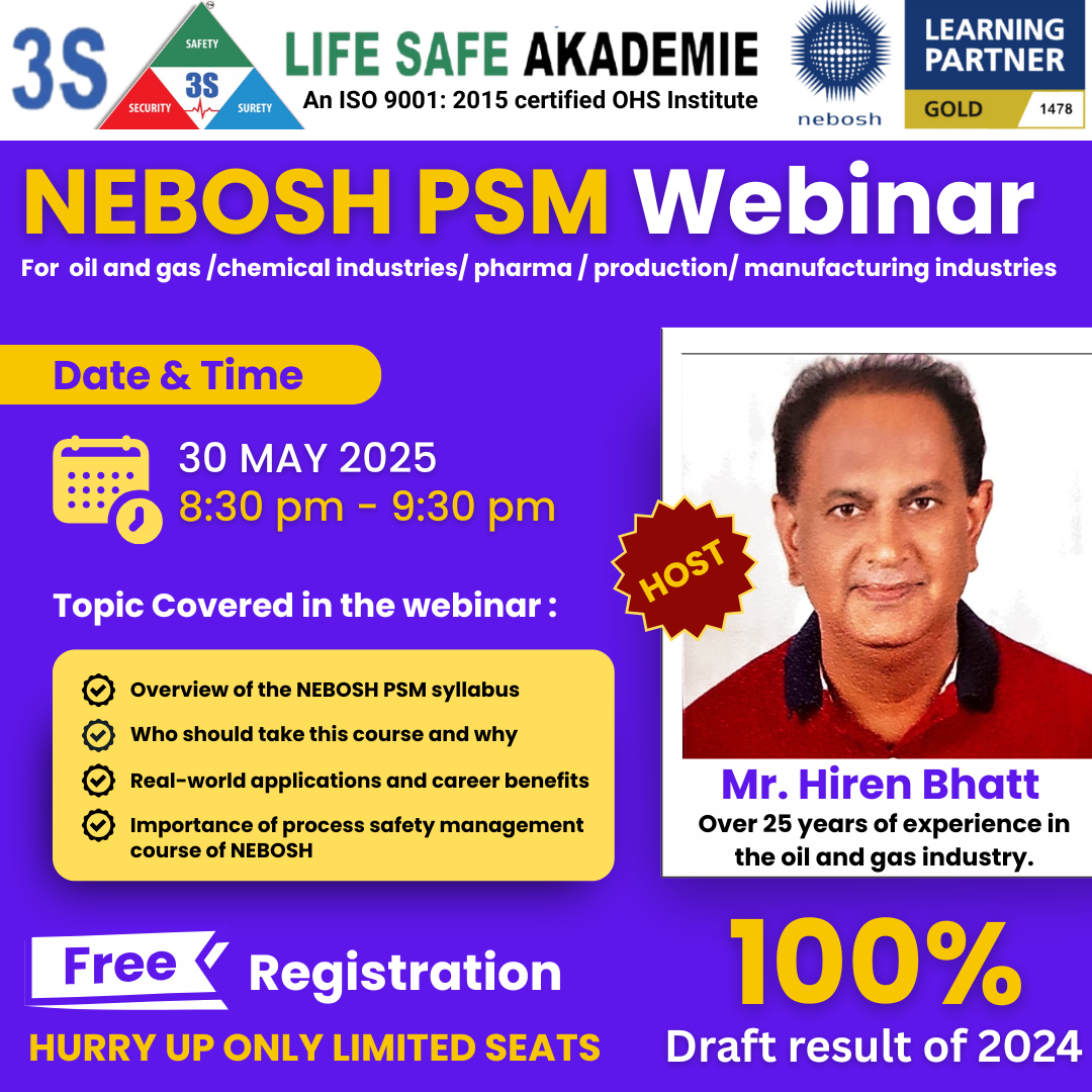 NEBOSH PSM Webinar