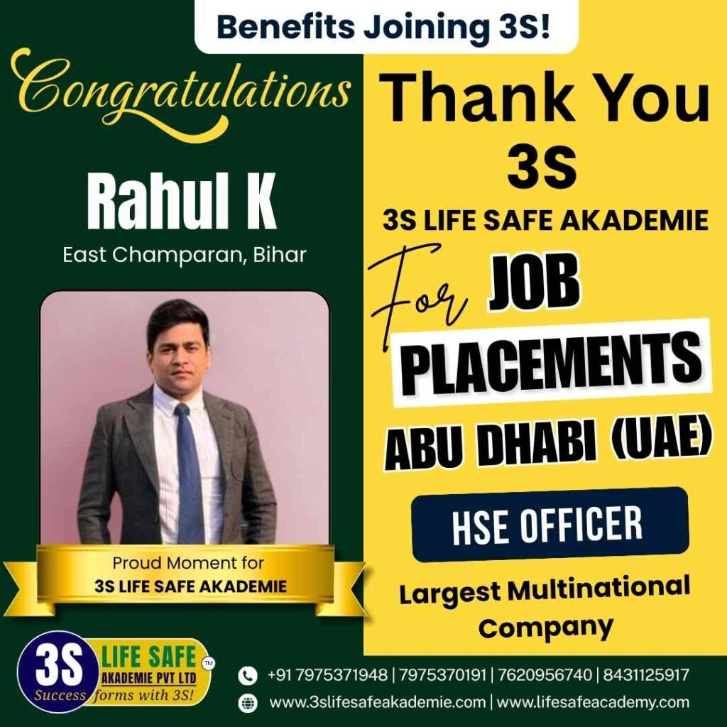 Job Placement of Rahul K